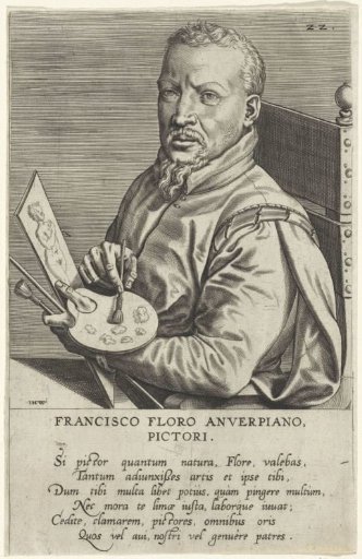 Portrait of the painter Frans Floris (I)