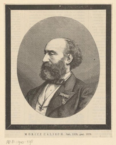 Portrait of Moritz Calisch