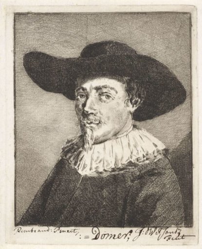 Portrait of the painter Jacques Domer