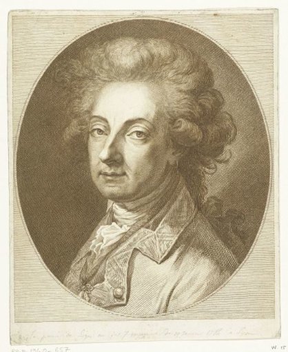 Portrait of Charles Joseph Prince de Ligne