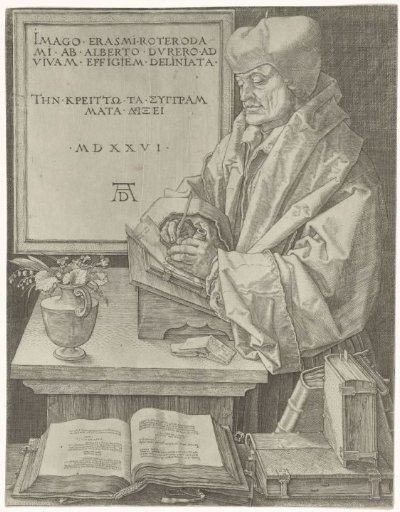 Portrait of Erasmus