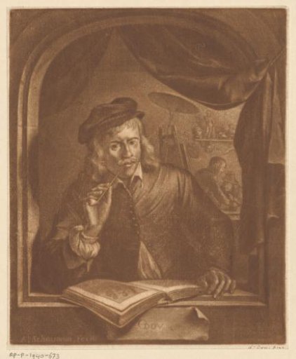 Man Smoking a Pipe