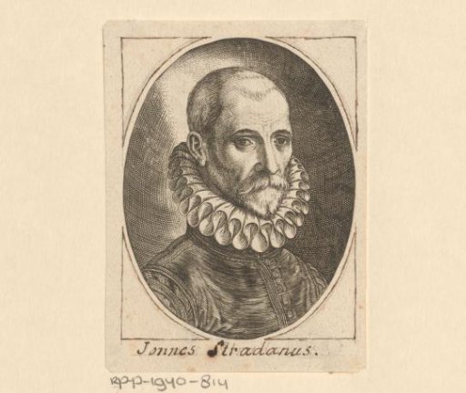 Portrait of Jan van der Straet