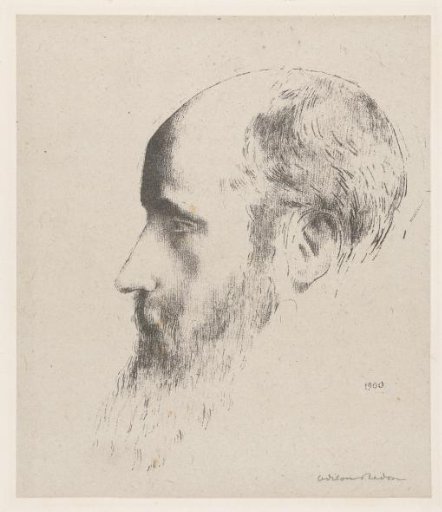Portrait of Edouard Vuillard.