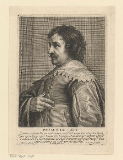 Portrait of Paulus Pontius