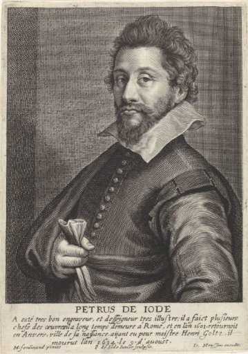 Bust portrait of Pieter de Jode (I)