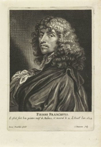 Portrait of the painter Peter Franchoys