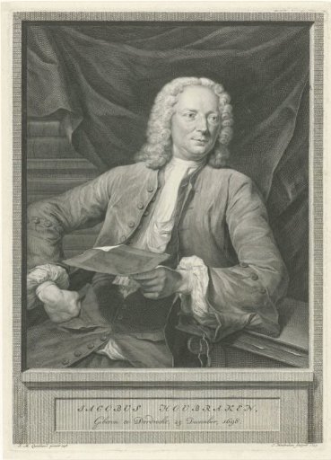 Portrait of Jacob Houbraken