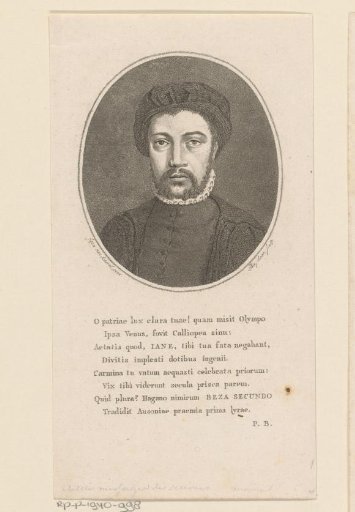 Portrait of Janus Secundus