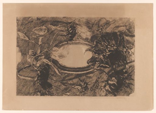 Sunflowers around an Empty Frame