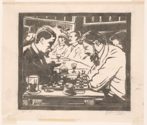 Two chess players