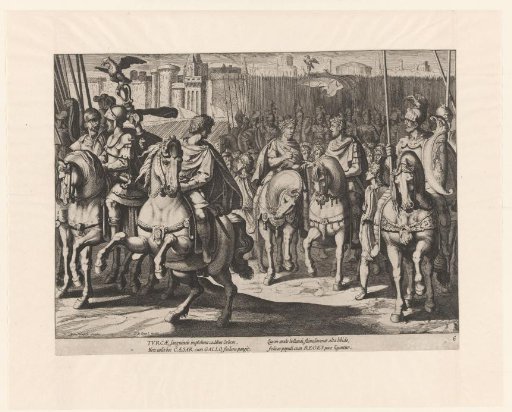 Emperor Charles V Makes Peace with Francis I of France to Fight the Turks Together, 1547