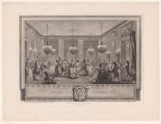 Marie Antoinette: The Queen of Fashion: Ball at the Home of Monsieur de Villemorien