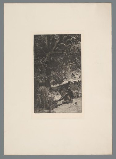Fallen Rider and Horse