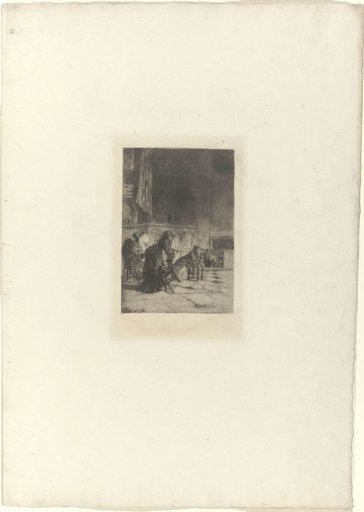 Praying People in Church