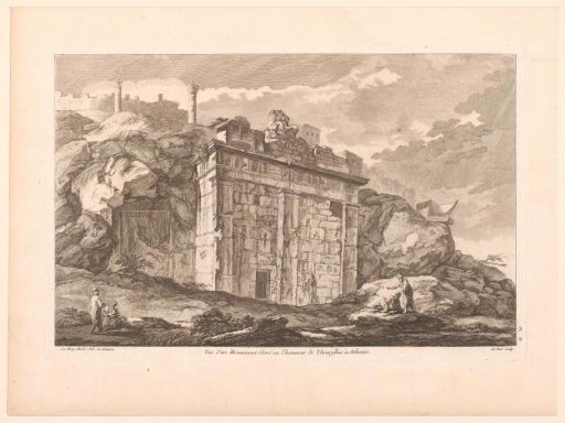 View of the Monument of Thrasyllus