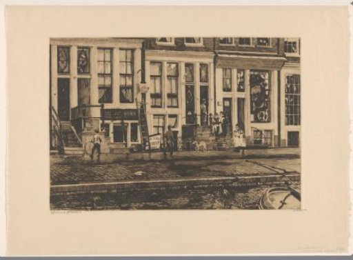 Oude Waal with the washing facility of the Veltkamp sisters