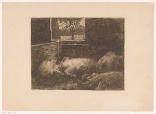 Pigs in a stable