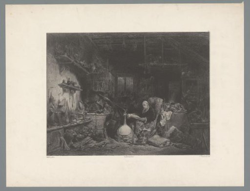 Alchemist in His Workshop