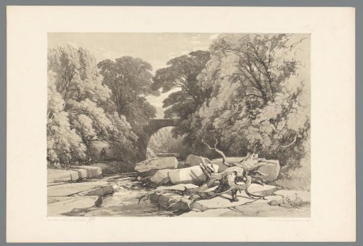 View of the River Greta in Cumbria