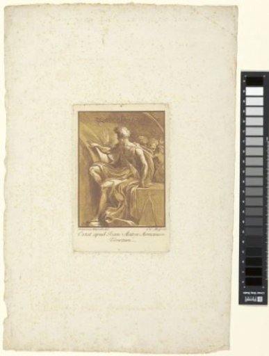 Allegorical composition with mythological figures