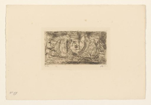 Seated, Veiled Women