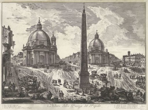 Piazza del Popolo in Rome