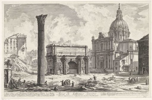Arch of Septimius Severus on the Forum Romanum