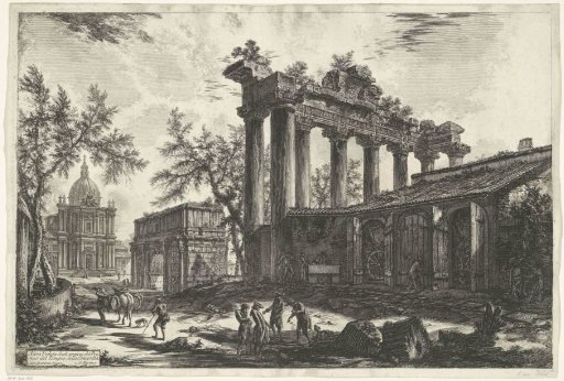 Temple of Saturn in Rome