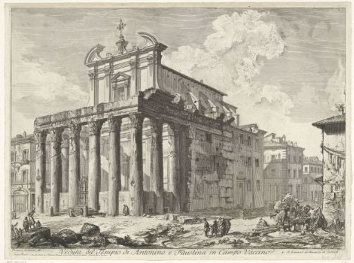 Temple of Antoninus and Faustina in Rome