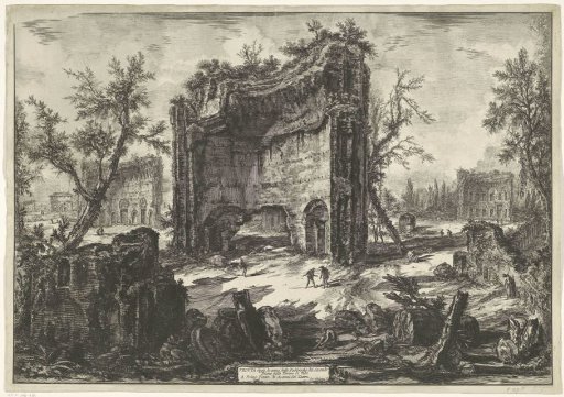 Baths of Trajan in Rome