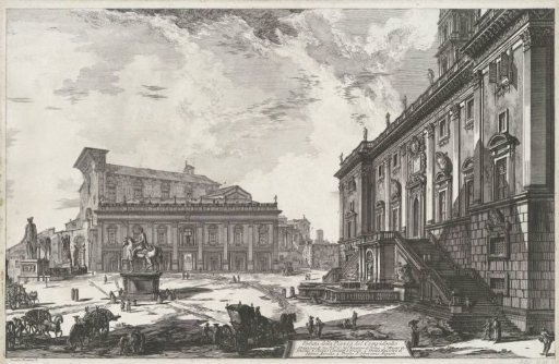 Piazza del Campidoglio at Rome