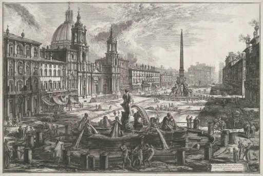 Piazza Navona at Rome