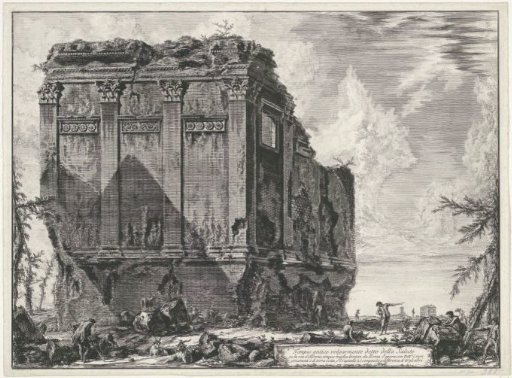 Temple of Salus near Rome