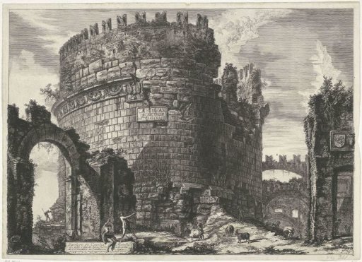 Tomb of Caecilia Metella at Rome