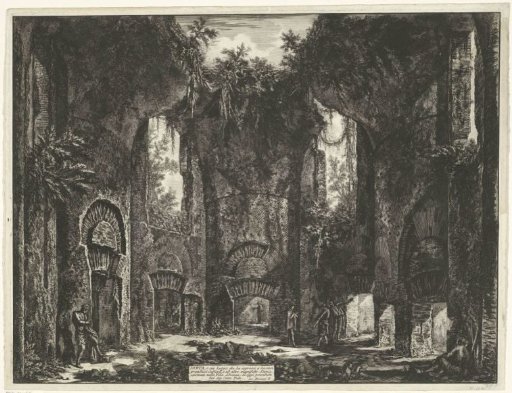 Academy in the Villa Adriana at Tivoli