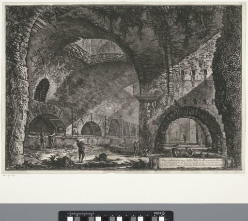 Interior of the Temple of Hercules Victor at Tivoli