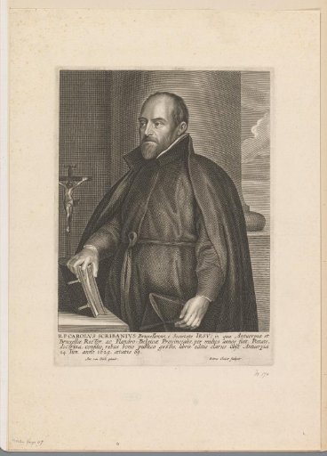 Portrait of Carolus Scribani