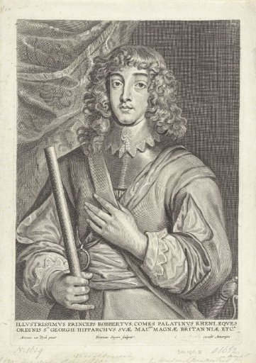 Portrait of Prince Rupert of the Palatinate
