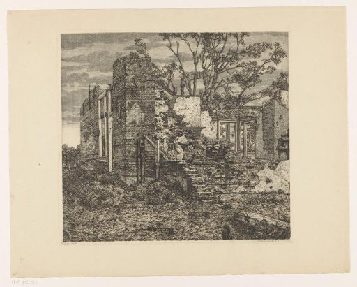 Ruin of a house