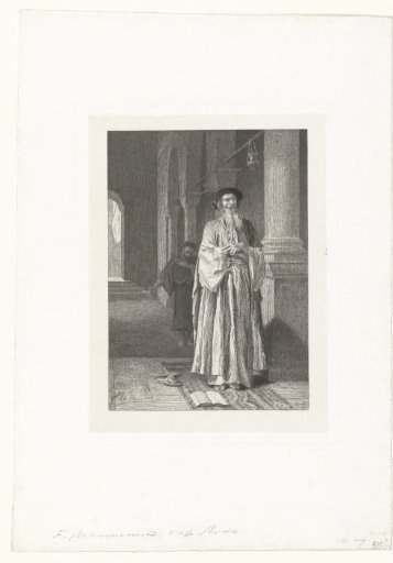 Pharisee and publican praying in the temple