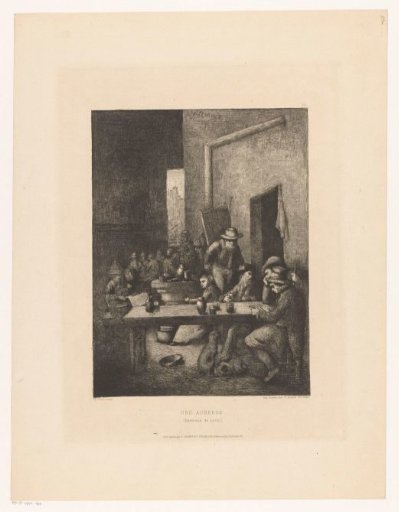 Figures in an Inn near Lyon