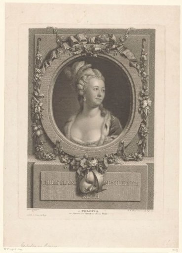 Portrait of Christiane Henriette Koch