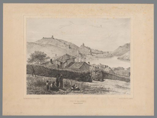 View of Balaklava on the Black Sea, 25 August 1837