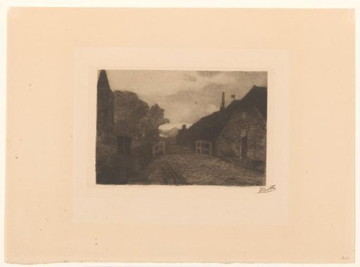 Village road in Diepenheim