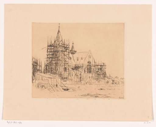 Church under construction