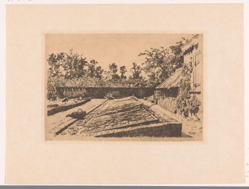 Vegetable garden at Ewijkshoeve