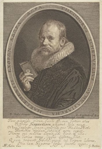 Portrait of Theodorus Schrevelius