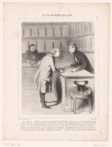 Apothecary selling an ointment