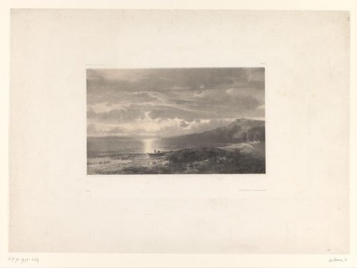 Mountain landscape with boats on a lake